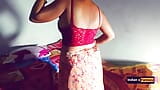 Latest Desi couples hindi chudai mms video small tits bhabhi  snapshot 2