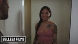 Ebony bffs Chanell Heart and Honey Gold Share white dick snapshot 3