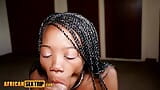 Naughty African Tribal Wife Cheats For Money And White Cock snapshot 3