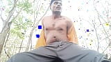 Indian Desi boy jordiweek Jungle me Oil ke sath lond ka massage korne pahucha snapshot 4