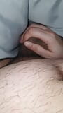 Step mom hand slip under blanket touching and handjob step son dick snapshot 8