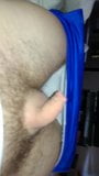 Tiny fully-foreskinned willy grows a tad from fondling snapshot 7