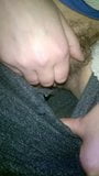 Hairy JoyTwoSex Close Up Masturbation snapshot 2