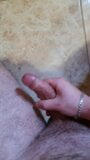 jerking off a fat cock while no one is home after work snapshot 5