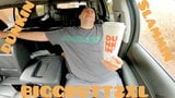 BIGGBUTT2XL GOES BALLISTIC DUNKIN COFFEE IS SLAMMIN DELCO PA snapshot 12