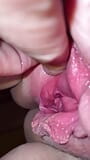 Pink Pussy Masturbation, At work hot and wet, pussy rubbing, labia clitoris show, horny pussy snapshot 7