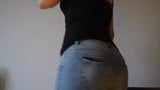 Farting in panties, jeans, leggings and bare arse snapshot 14