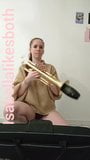 Irish girl fucks Trumpet snapshot 5