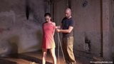 Ally Style bound gagged tit-slapped whipped vibed snapshot 2