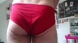 Cum Red pantie snapshot 5
