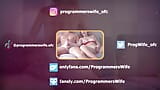 Gegenseitige masturbation mit vollbusigem teenager bis zum abspritzen - programmierer-ehefrau snapshot 1