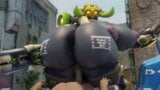 Overwatch hentai - compilazione di Orisa snapshot 9