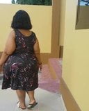 African bbw walking snapshot 2