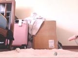 Latina camgirl bebe su propio cum cremoso !!! snapshot 12