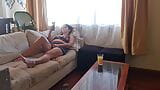 Mom jerking in the living room snapshot 2