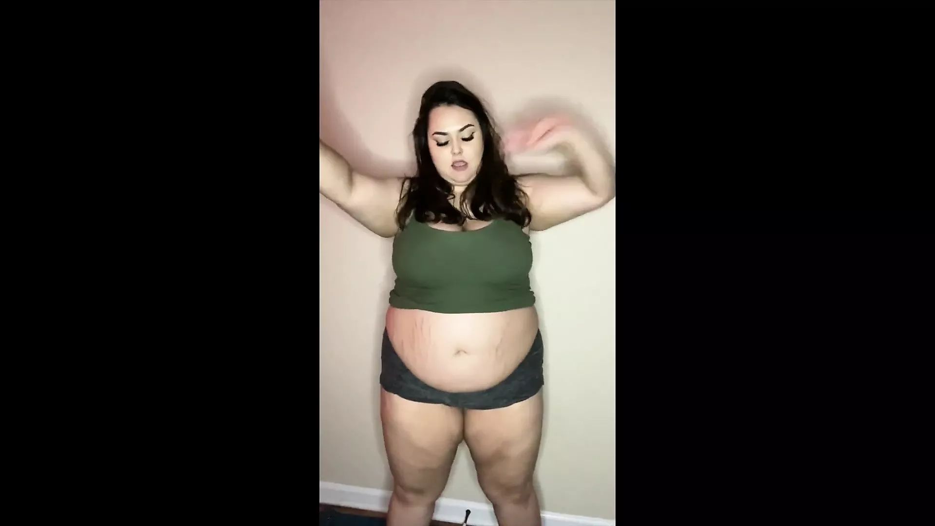 Free watch & Download BBW Thicccollegegirl workout fail (plus burp)