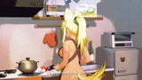 Liru dans un hentai de la cuisine snapshot 3