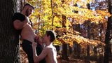 Twink & older man in the wood snapshot 4