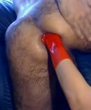 Anal von meiner Freundin gefistet, inkl. Blowjob & Kommen snapshot 2