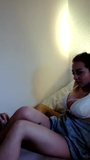 Nice busty tatooed girlfriend blowjob snapshot 2