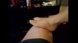 Edging with Tan Stockings snapshot 2