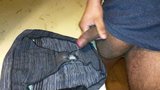 Cumming on dirty grey panties snapshot 4