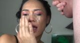 Latina Facial Cumshot snapshot 2