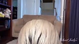 AuntJudys - твоя сексуальная волосатая мачеха-милфа Лиз сосет твой член (видео от первого лица) snapshot 7