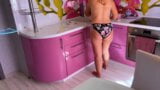 In the kitchen, milf gave her stepson her ass for anal snapshot 8