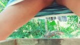 Outdoor masturbation, tease and piss. New video snapshot 5