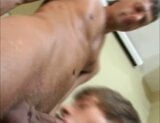 After hot oral sex the two gays squirt violently snapshot 11