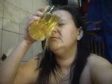 Wash face with her piss.mp4 snapshot 6