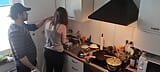 18yo Teen Stepsister Fucked In The Kitchen While The Family is not home snapshot 2