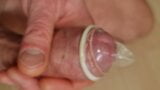 Condom Play crowned Glans cumming inside snapshot 7