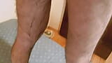 Earl presents in details his hairy legs snapshot 14