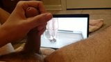 Трибьют спермы для Abbi Secraa с гигантскими молочными сиськами snapshot 6