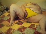 yellow bra and panties playing snapshot 2