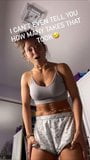 Jade Chynoweth with pokie nipples in her underwear snapshot 3