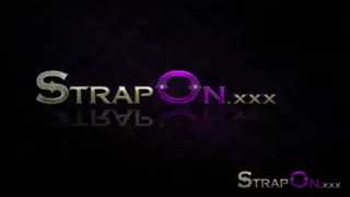 Free watch & Download StrapOn She gets her StrapOn deep into her wet eager pussy