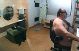 Opa-Show vor der Webcam snapshot 17