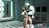 Porn wars! Super intergalactic whore and alien sex in the Universe snapshot 11