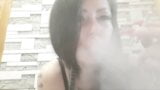 Smoking fetish from Dominatrix Nika.  How sexy and erotic is this smoking Mistress? snapshot 6