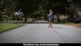 TeenCurves - Horny Busty Teen Teasing Curvy Ass snapshot 1