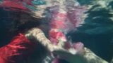Mihalkova and Siskina and other babes underwater naked snapshot 6