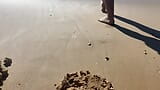 Risky Moment at the Beach snapshot 1