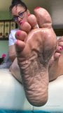 Sexy Latina wrinkled soles snapshot 2