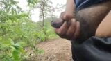 Gay Outdoor jerking video snapshot 1