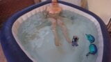 Bikini in the Hot tub snapshot 15