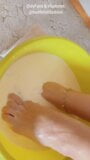 Baño de pies con leche - cuidado de belleza- footfetishfashion snapshot 13