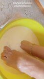 In Milch baden - so weich - Beauty Care - footfetishfashion snapshot 13